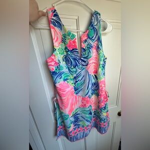 Lilly Pulitzer Donna Romper Beach Please